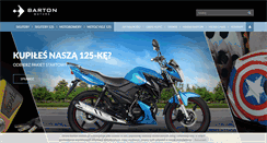 Desktop Screenshot of barton-motors.pl