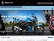 Tablet Screenshot of barton-motors.pl